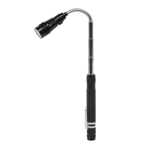 Work light LED Drycell Flashlight with Telescopic Magnetic Pick-Up