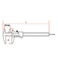 Digital Caliper, Inches and Millimeters