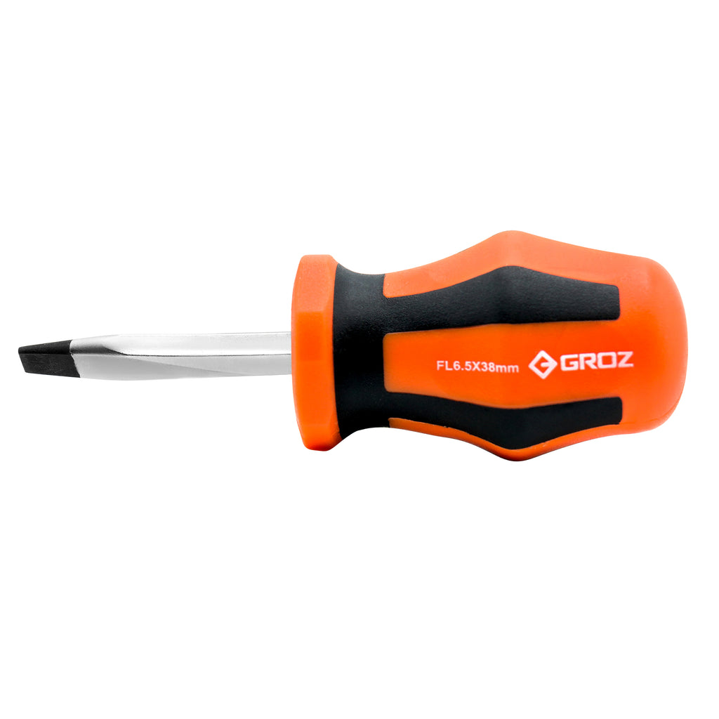 Flat Head/Slotted Screwdriver, Multiple Sizes