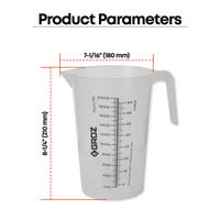 Stackable Measuring Jug, 32 oz. or 64 oz. Capacities