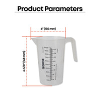 Stackable Measuring Jug, 32 oz. or 64 oz. Capacities