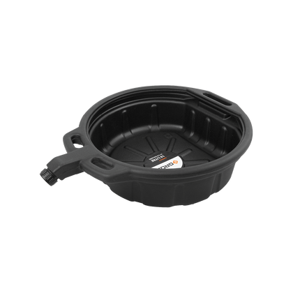 Oil Drain Pan, 4.25 Gallon (16 Liter) Capacity, with Spout Cap