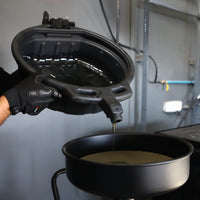 Oil Drain Pan, 2 Gallon Capacity, with Spout Cap