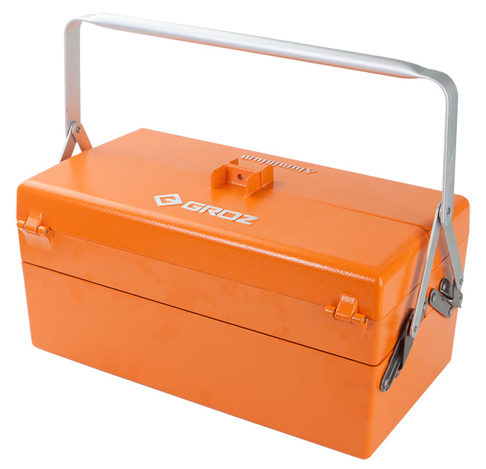 Plastic Cantilever Tool Box with Tray